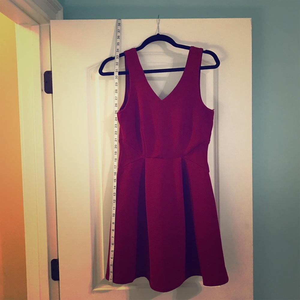 Red dress